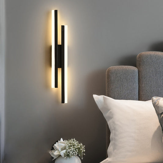 double bar sconce