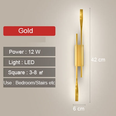 vertical led wall lamp same as picture / china / 12w|warm white (2700-3500k)