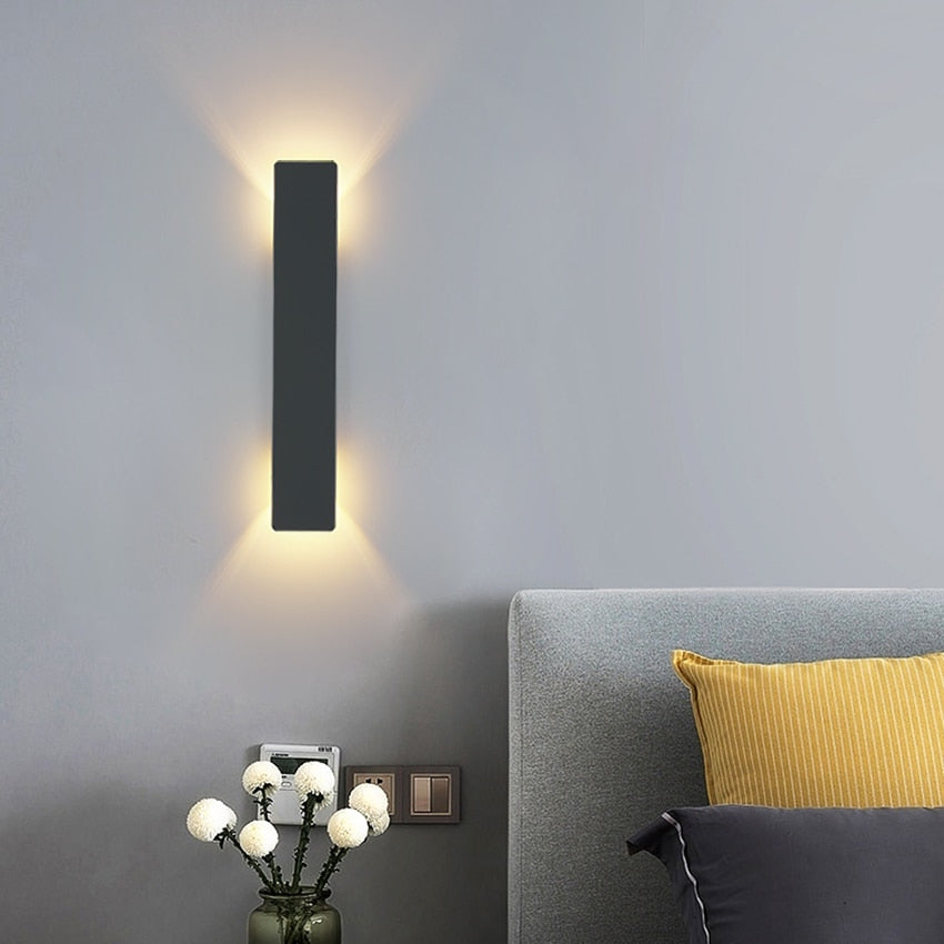 aluminum led wall sconce